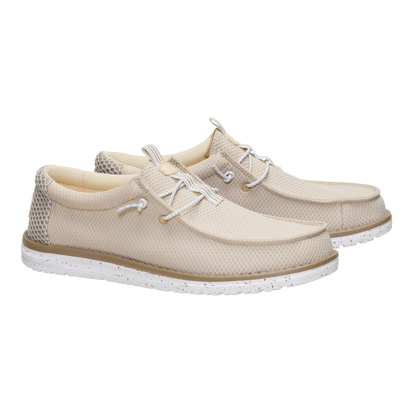 Hey Dude Wally Mesh Neutrals